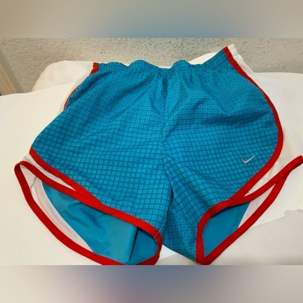Nike Women's XS Athletic Multicolor Shorts With Pull Strings